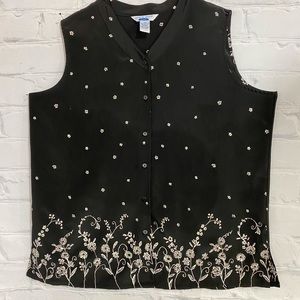 NWOT Ship n’ Shore Button Down Tunic